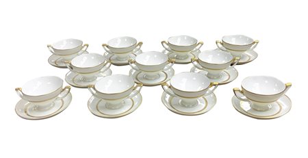 H & C ‘Selb Bavaria’ Heinrich - Servizio consommé 