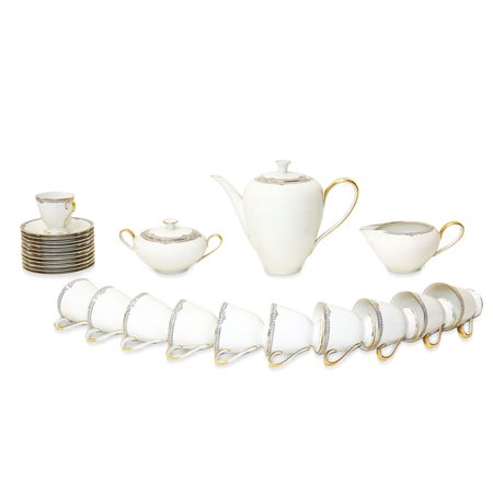 Eschenbach  Bavaria Germany - Servizio da the in porcellana bianca