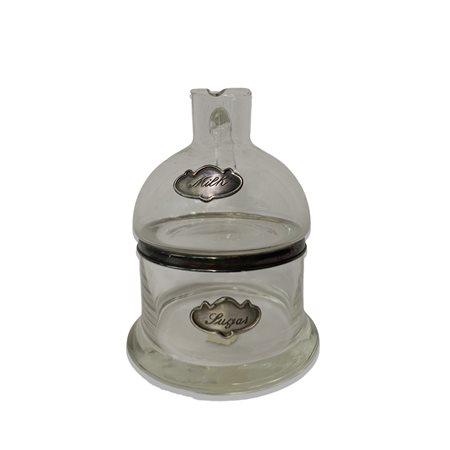 Dispenser latte e zucchero in vetro