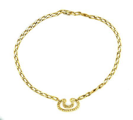 Collana in oro giallo 18kt