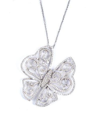 Collana in oro bianco 18kt