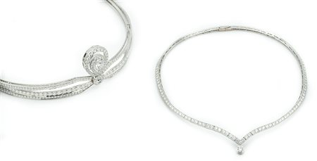 Chaumet - Tiara e collana dalla collezione Joséphine, pezzo unico