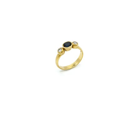 Anello in oro giallo 18kt