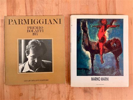 MARINO MARINI E SANDRO PARMIGGIANI - Lotto unico di 2 cataloghi