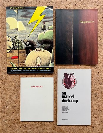 HIDETOSHI NAGASAWA E MARCEL DUCHAMP - Lotto unico di 4 cataloghi