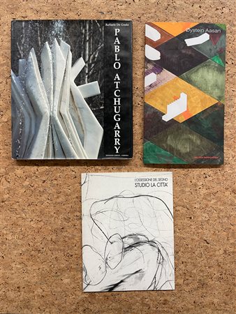 ARTE CONTEMPORANEA E DEL DOPOGUERRA - Lotto unico di 3 cataloghi