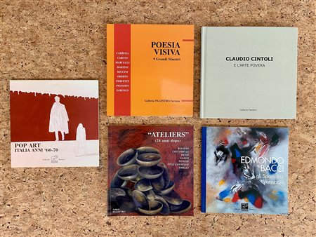 ARTE ITALIANA DEL DOPOGUERRA - Lotto unico di 5 cataloghi