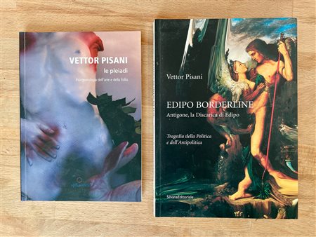 CATALOGHI AUTOGRAFATI (VETTOR PISANI) - Lotto unico di 2 cataloghi autografati