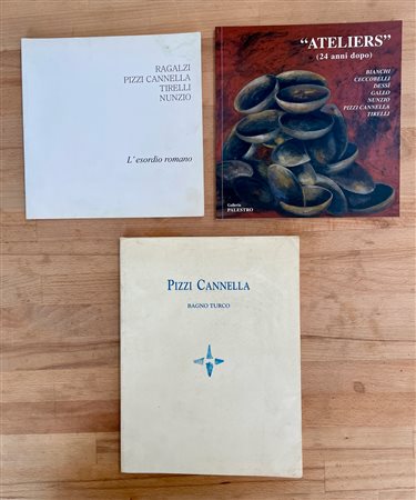 PIZZI CANNELLA - Lotto unico di 3 cataloghi