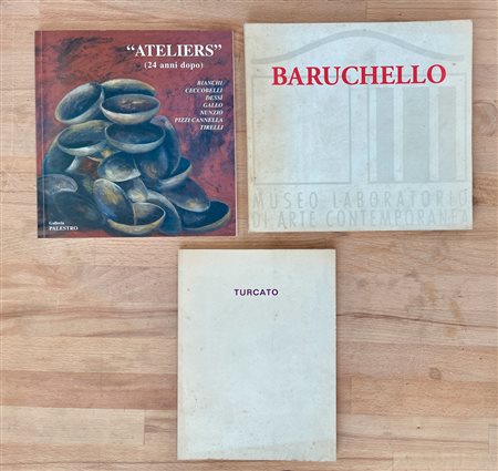 ARTISTI ITALIANI DEL DOPOGUERRA - Lotto unico di 3 cataloghi