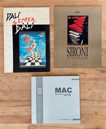 ARTE DEL DOPOGUERRA - Lotto unico di 3 cataloghi