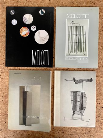 FAUSTO MELOTTI - Lotto unico di 4 cataloghi