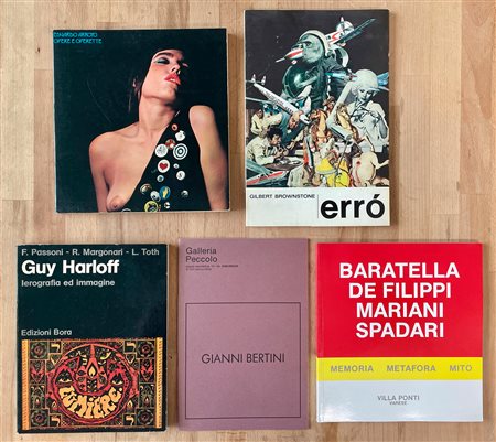 FLUXUS E POP ART - Lotto unico di 5 cataloghi