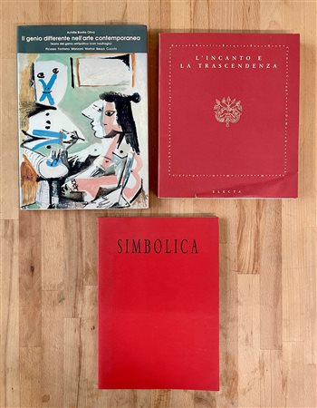 POP ART ROMANA E ARTE DEL DOPOGUERRA INTERNAZIONALE  - Lotto unico di 3 rari cataloghi