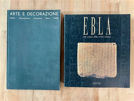 DESIGN E ARTE IN SIRIA - Lotto unico di 2 cataloghi