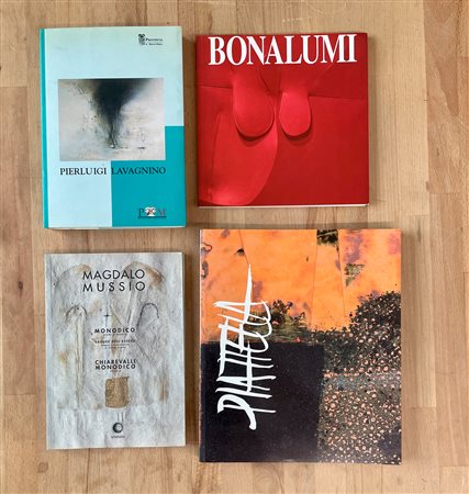 ARTE ITALIANA DEL DOPOGUERRA - Lotto unico di 4 cataloghi: