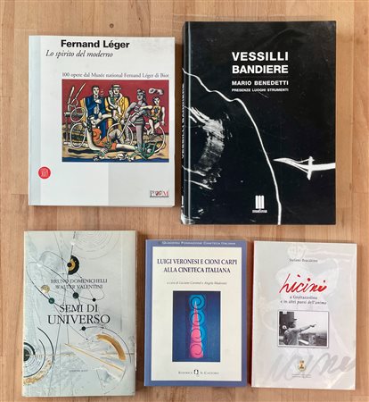 ARTE ITALIANA DEL DOPOGUERRA - Lotto unico di 5 cataloghi: