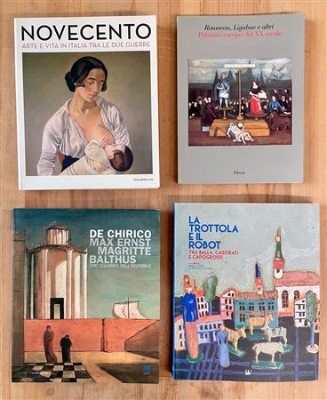 COLLETTIVE D'ARTE DEL '900 - Lotto unico di 4 cataloghi