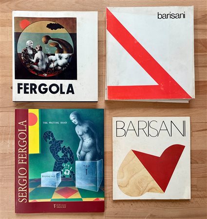RENATO BARISANI E SERGIO FERGOLA - Lotto unico di 4 cataloghi