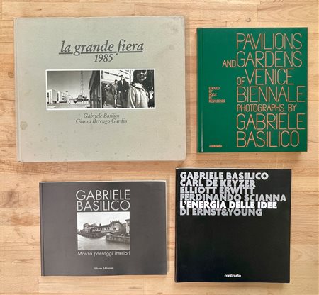 FOTOGRAFIA (GABRIELE BASILICO) - Lotto unico di 4 cataloghi