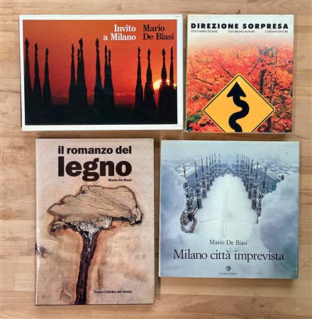 FOTOGRAFIA (MARIO DE BIASI) - Lotto unico di 4 cataloghi