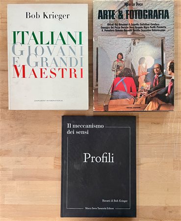 FOTOGRAFIA (NINO LO DUCA E BOB KRIEGER) - Lotto unico di 3 cataloghi