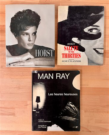 MAN RAY E HORST - Lotto unico di 3 cataloghi: