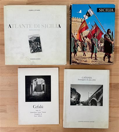 FOTOGRAFIA (SICILIA) - Lotto unico di 4 cataloghi: