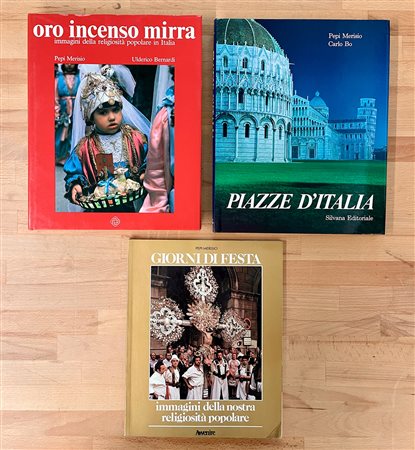 FOTOGRAFIA (PEPI MERISIO) - Lotto unico di 3 cataloghi