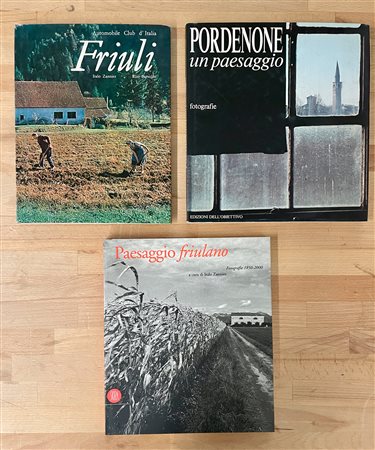 FOTOGRAFIA (ITALO ZANNIER E IL FIULI VENEZIA GIULIA) - Lotto unico di 3 cataloghi: