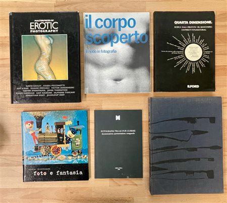 FOTOGRAFIA (FOTOGRAFIA EROTICA, DI NUDO E COLLETTIVE) - Lotto unico di 6 cataloghi