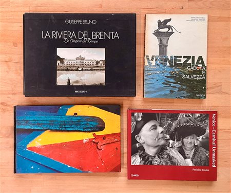 FOTOGRAFIA (VENEZIA E IL VENETO) - Lotto unico di 4 cataloghi: