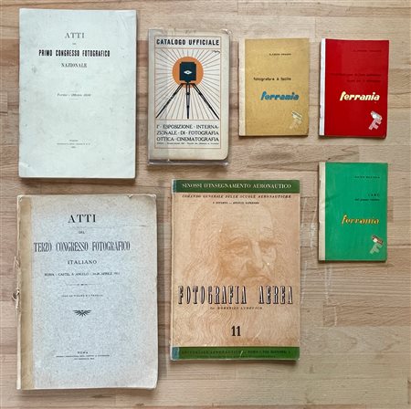 FOTOGRAFIA (CATALOGHI RARI) - Lotto unico di 7 cataloghi