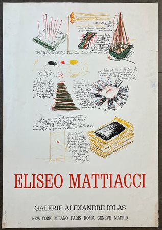 LOCANDINE (GALLERIE JOLAS) - Eliseo Mattiacci