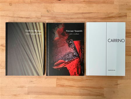 ARTE ITALIANA DEL DOPOGUERRA (SPAGNULO, CARRINO E MARIANI) - Lotto unico di 3 cataloghi