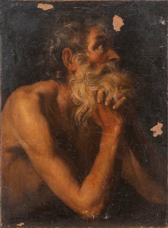 Scuola napoletana, secolo XVII - Santo penitente