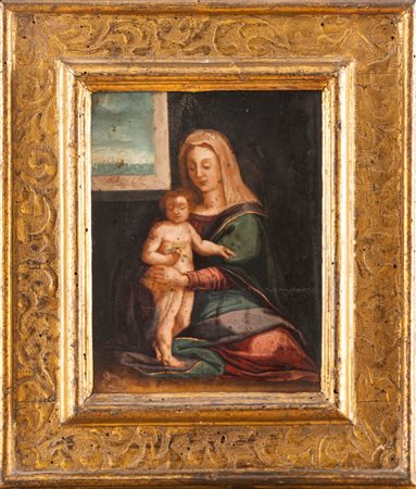 Imitatore di Raffaello - Madonna con Bambino