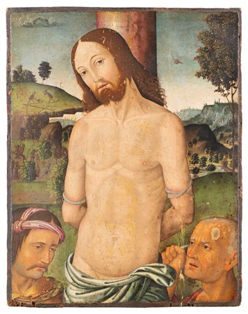 Bernardino di Mariotto dello Stagno (Perugia 1475 circa - 1566)  - Cristo alla colonna