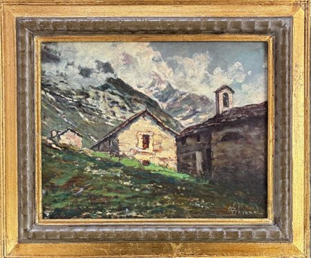 Vincenzo Ghione Casale Monferrato (AL) 1855 - 1958 Alessandria Rhêmes-Notre-Dame, Alpi Graie