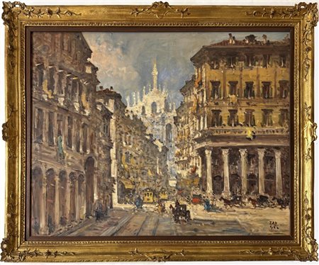 Fortunato Zangli Milano 1899-1972 Duomo di Milano