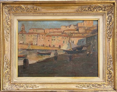 Firma indecifrata del XIX secolo Toscana XIX secolo Porto Santo Stefano