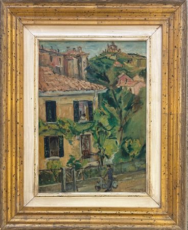 Massimo Quaglino Refrancore (AT) 1899 - 1982 Torino Borgo monferrino