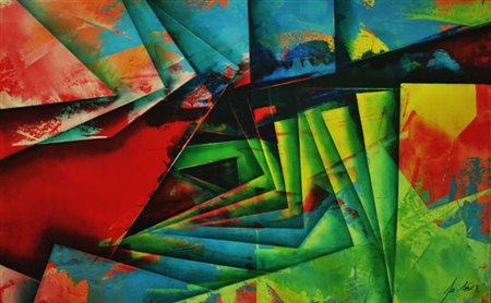 GABRIELE SALVE Colobraro (MT) 1967 BRANDELLI DI CIELO 2014 Tecnica mista su...