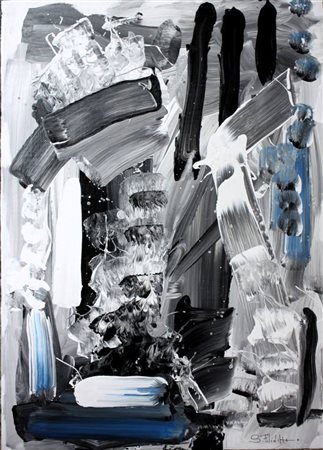 SAVERIO FILIOLI Putignano (BA) 1987 SENZA TITOLO 2013 Acrilico su tela 70x50...