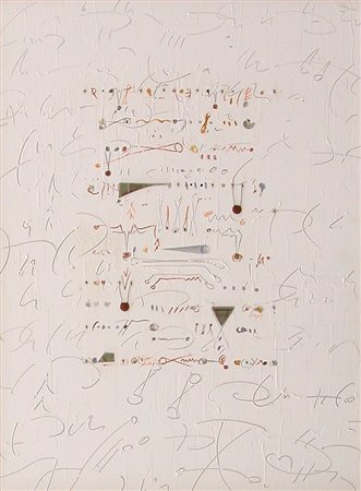 MARIO DE LEO Ruvo di Puglia (BA) 1944 PUNTI ASCENSIONALI 2013 Tecnica mista...