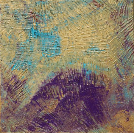 MIRCO SBETTEGA Padova 1963 SENTIRE 2009 Tecnica mista su tela 40x40...