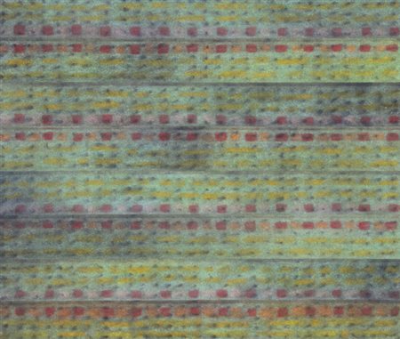 PINO JELO Reggio Calabria 1948 CANTO DI CICALE 1993 Olio su tela 70,5x60...