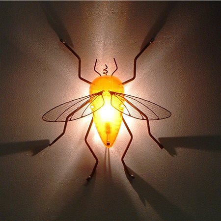 BRUNO PETRONZI Torino 1966 MOSCHITO 2008 Quadro luminoso realizzato con un...