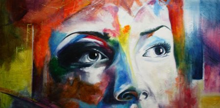 ANDREA TERRUZZI Desio (MB) 1986 SENZA TITOLO N.D. Acrilico su tela 50x100...