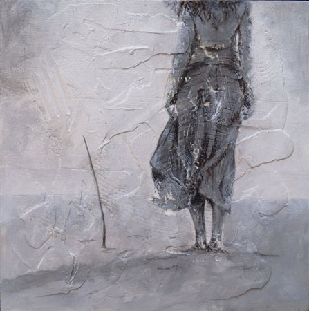 GIUSEPPE RAVIZZOTTI Vignale (NO) 1960 ASCOLTO DI SCHIENA 2014 Tecnica mista...